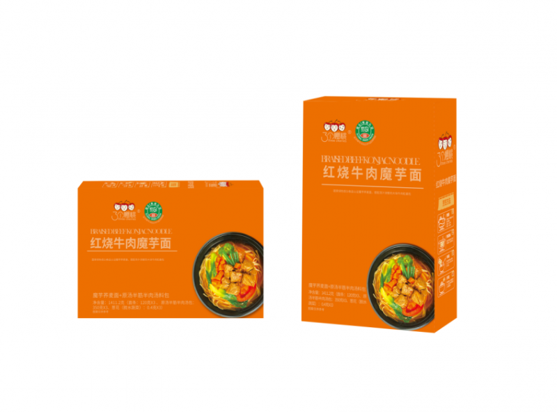 低GI红烧牛肉魔芋面
