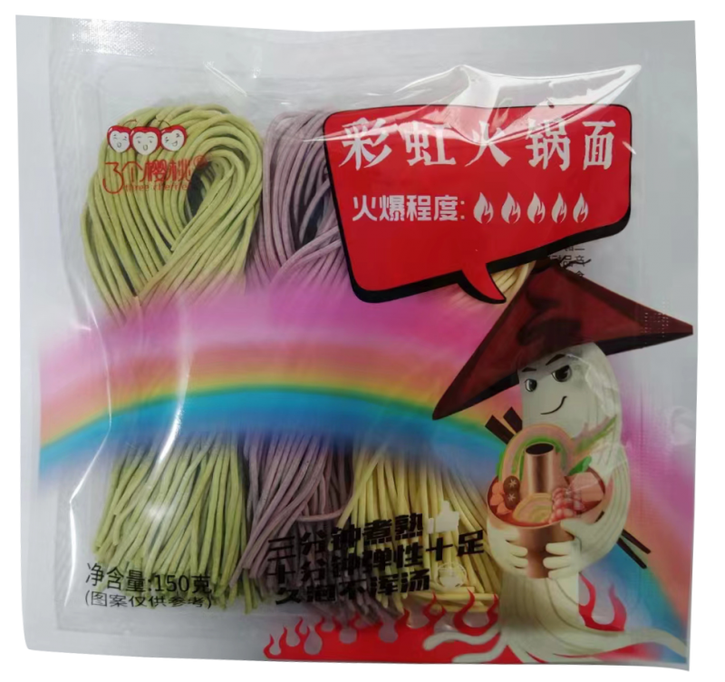 彩虹火锅面的特色