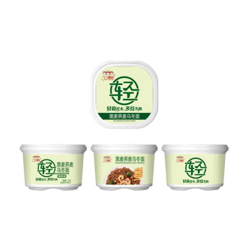 黑麦荞麦乌冬面（海鲜面）